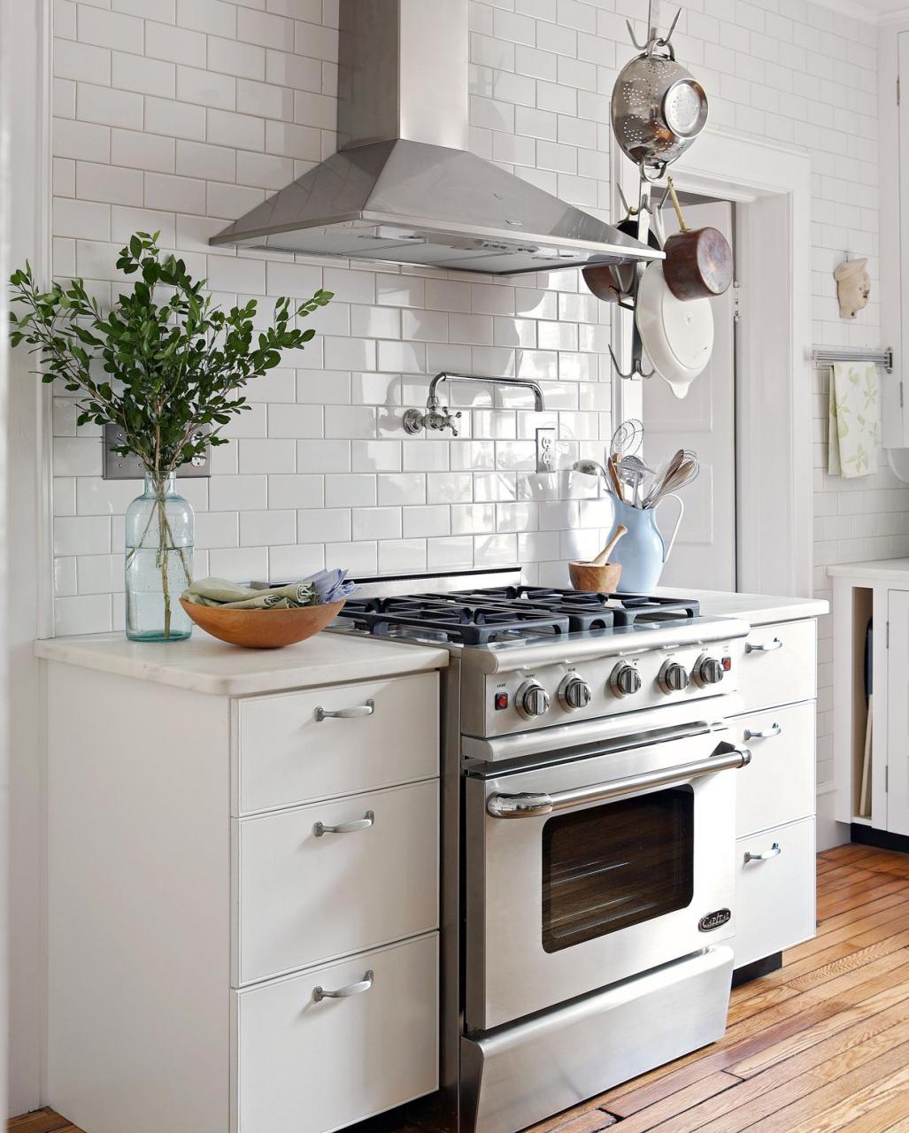white kitchen stove oven range